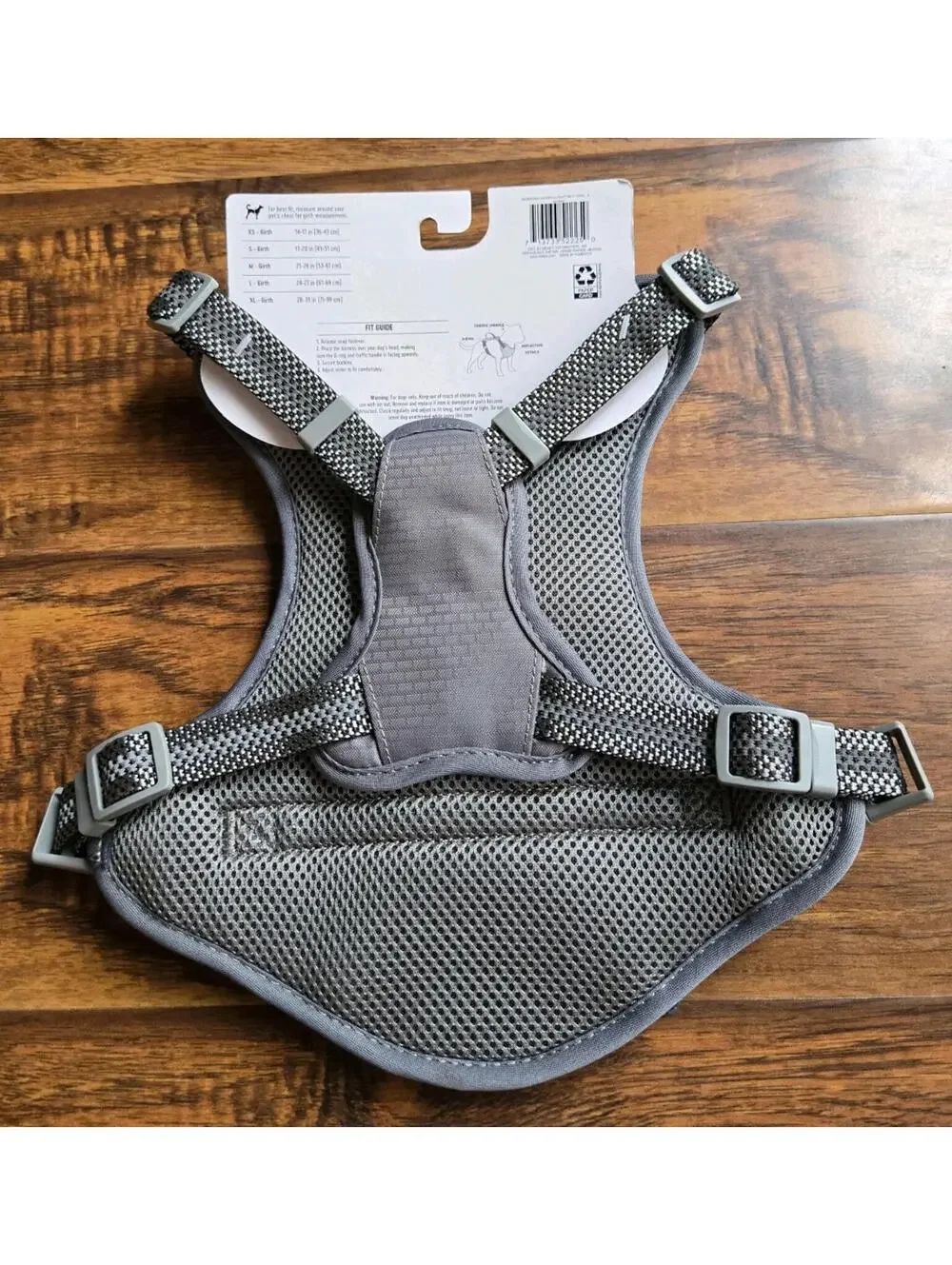 Meijer Multifunction Dog Harness Gray Small S 17